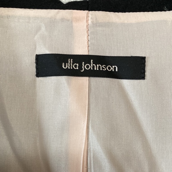 ULLA JOHNSON Black Wool Cashmere Sailor Nautical Dress - Picture 5 of 9